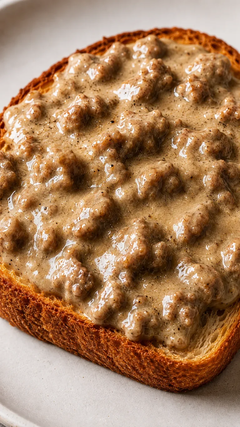4-Ingredient Slow Cooker Hamburger Gravy