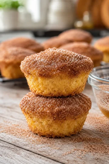 Cinnamon Sugar Donut Muffins