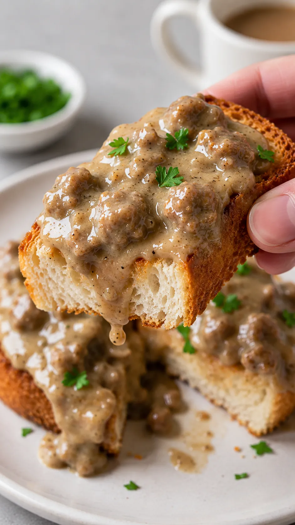 4-Ingredient Slow Cooker Hamburger Gravy