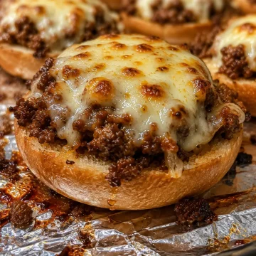 Oven Baked 3-Ingredient Beef Bagel Bites Recipe