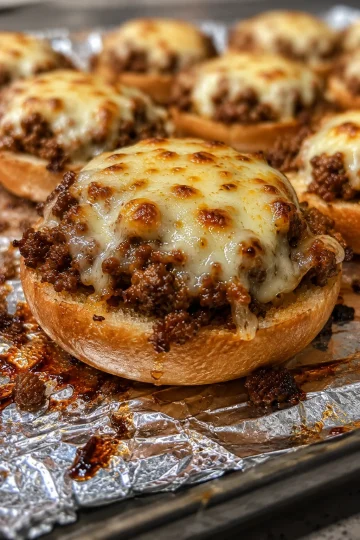 Oven Baked 3-Ingredient Beef Bagel Bites Recipe